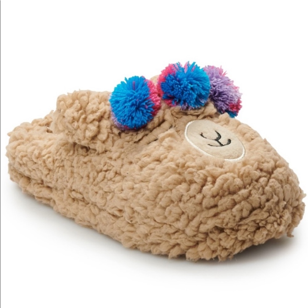 So Llama Sherpa Platform Clogs / Slippers.